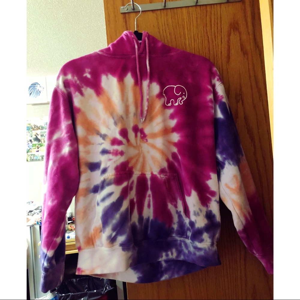 Ivory Ella Tie Dye Hoodie
